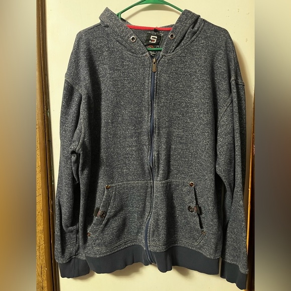 South Pole Other - Vintage Y2K South Pole Navy Hoodie Jacket